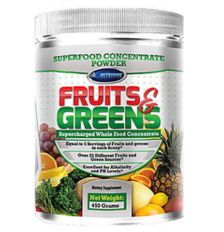 fruits, greens, super food, concentrate
